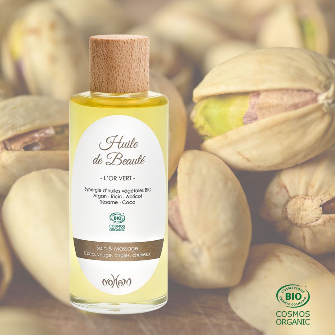 Huile de Beauté "L'Or Vert" (Pistache - Amande)) image